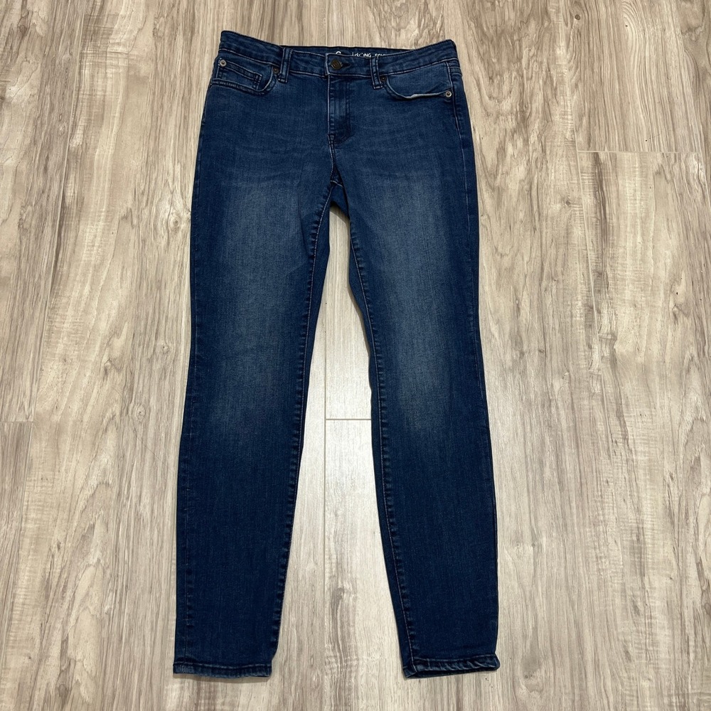 GAP Sculpted Legging Jeans Womens Size 6 Blue Skinny Stretch Denim - Picture 3 of 12